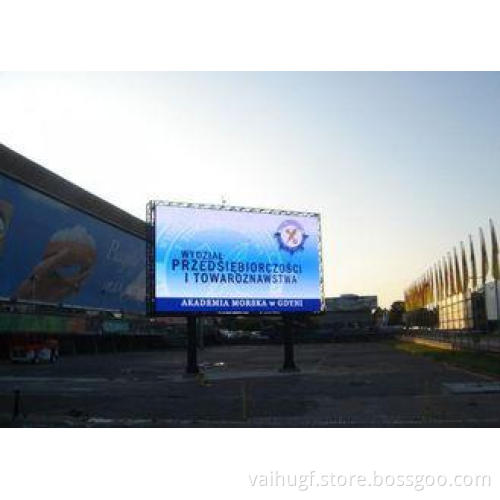 HD Digital Outdoor LED Signage Boards PH20 Static Constant